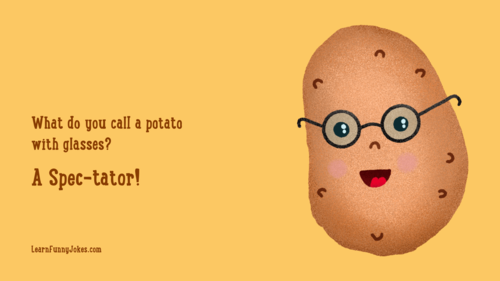The News-Reading Potato: A Unique Insight